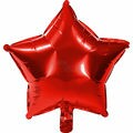 Balão Metal Estrela 35x35cm Vermelho 